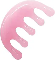 GSHOW Head Massager Scalp Resin Handheld Wide Tooth Comb Relax Massage Tool for Soothing Head Massage