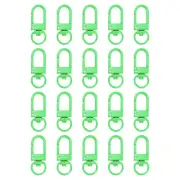 Lobster Claw Clasps, 20Pcs 33mm - Metal Swivel Clasps Snap Hook (Fruit Green)