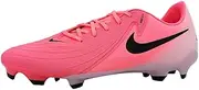 [Nike] Men's Phantom Gx Ii Academy Fg/Mg Football Shoe, Sunset Pulse Black, 6.5 US