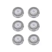 6Pack SH30 Replacement Heads for Shaver Series 3000, 2000, 1000 and S738, with Durable Sharp Blades Silver