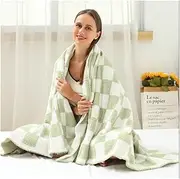 Blanket Blankets Bed Blanket Lightweight Warm Super Soft Plush Blanket for Air Conditioned Bedroom Bedding Warm Blankets for Winter Fall (Color : D, Size : 150 * 200 cm)