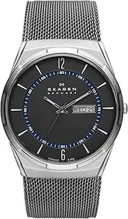 [SKAGEN DENMARK] Skagen Men's SKW6078 Melbye Grey Titanium Mesh Watch