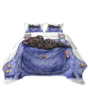 Cute Animal Art Black Panther Cub in a Pocket Coverlet
