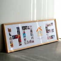 在飛比找樂天市場購物網優惠-實木畫框HOME LOVE創意照片組合婚紗寶寶DIY洗照片做