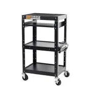 Av Presentation Cart Stand For Video Projector Tv Laptop Computers Printers Meta