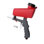 90PSI Pneumatic Sandblasting Gun Portable Handheld Antirust Sand Blaster Machine