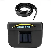 Solar Power Air Vent Vehicle Car Window Fan Auto Ventilator Exhaust Ventilation