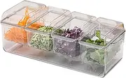 Cooled Serving Tray - Multifunctional Party Food Tray, Portable Cooling Dish | Seafood Salads Snacks with Ice Pack, Indoor Events Appetizers