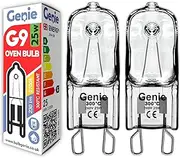 25W G9 Oven Bulb (Pack of 2) Halogen 300°C Heat Resistant 230V Lamps for Neff, AEG, Smeg, Zanussi, Whirlpool, WestingHouse, Samsung & Bosch Ovens, Microwaves, and Cookers (25, Watts)