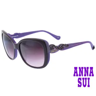 【ANNA SUI 安娜蘇】安娜圖騰系列太陽眼鏡(AS931-233-紫)