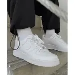 全現貨 NIKE AIR FORCE 全白 空軍一號 成人版 女鞋 男鞋 AF1 COUPLE SHOES, MEN'S