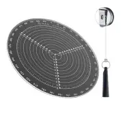 300 mm 12 Inch diameter Largest Round Center Finder Compass Drawing Circles L...