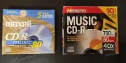 CD-R Mixed LOT, Maxell, Memorex NEW SEALED Discs