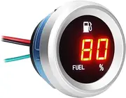 Daseeme Digital Fuel Level Gauge with Flashing Alarm Car Fuel Level Meter 9-35V Fuel Level Tester for Auto Motorcycle