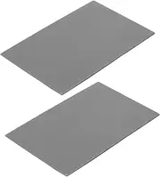 uxcell 2 Pack Thermal Pad 4.0W/m.K Insulated Heat Resistant High Temperature Resistant Silicone Cooling Pads 150x100x2mm for Laptop Computer Radiator, Grey
