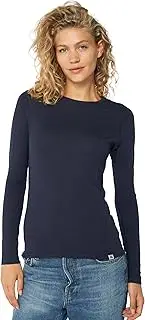 [DANISH ENDURANCE] Merino Wool Baselayer Shirt, Long Sleeved, Premium, for Women