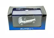 AutoArt 1/43 Mini Cooper Silver Diecast Model Car