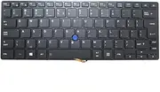 Laptop Keyboard for Toshiba for Tecra X40-D X40-D-123 X40-D-124 X40-D-12H X40-D-13C X40-D-13X X40-D-15T X40-D-15U English US Big Enter Black with Backlit&Pointing New