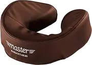 Master Massage Patented Ultra Plush Memory Foam Face Cushion Pillow Headrest, Brown