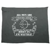 November Sagittarius All Men Are Created Equal - Funny Gym Sports Towel Gift