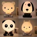 Bear Rabbit Dog Panda LED Night light Cartoon Sleep Lamp Desk Lamp Table