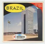 BRAZIL Nations of the World Series View-Master Packet B-057 Exc. Cond.