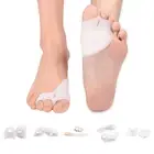 Toe Separator Gel Bunion Corrector Hammer Toe Straightener Professional Forefoot