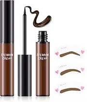 DAGEDA Peel Off Eyebrow Tint Gel, Long-lasting Waterproof Transfer-proof Eyebrow Stain for Women - 02 Light Brown