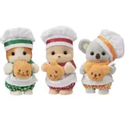 Sylvanian Families Baby Trio Bakery Japan Epoch Calico Critters New Japan