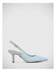 [Wittner] Leia Leather Heel in Baby Blue