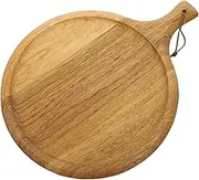 OFFSCH Portable Wooden Pizza Board Steak Serving Tray for Cooking and Baking Safe Edges Home Chefs for Charcuterie and Serving
