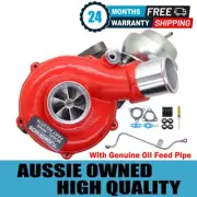 GEN1 High Flow Turbo+Genuine Oil Feed Pipe For Mitsubishi Challenge 4D56 2.5L