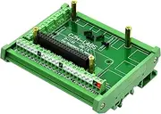 Electronics-Salon DIN Rail Mount Screw Terminal Block Adapter Module, for Raspberry Pi 1 Model A+,1 B+, 2 B, 3 B, 3 B+, 3 A+, Zero, Zero W.