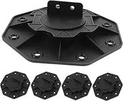 MOLUCKFU Deck Floor Supports Pcs Adjustable Base Strong Bearings Easy Installation for Floors Cabinets