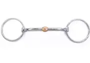 Cavalon Loose Ring Gaited Snaffle Bit with Copper Bulb