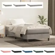 Pocket Spring Bed Mattress Foam Bed Mattress Bedroom Furniture Velvet vidaXL