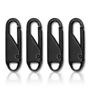 4 Pieces Zipper Pulls Tab Replacement Zipper Repair Kit Metal Zipper Handle