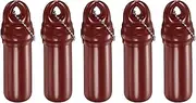 [uxcell] 5Pcs Floating Keychain, Float Key Ring Holder with Waterproof Container, Float Key Pendant for Boating, Fishing, Water Sports, Coffee