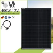 12V 400W Solar Panel Mono Kit Boat Caravan Camping Home Battery Charging Power
