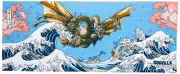 King Ghidorah Monster Zero Godzilla Print Hand Towel Tenugui Japanese Cool