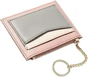 Pu Women Wallet Coin Purse Keychain Wallet Purses Purse Ladies Wallet Wallet Zipper Wallet Purse for Zip Around Wallet Short Wallet for Woman Women Bag Girl Purse LIFKOME