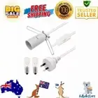 Salt Lamp Cord with Dimmer Switch 2 E14 Bulbs 1.8m Cable for Himalayan Lamps