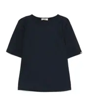 Herno Side Slits Button T-Shirt IT40,IT44,IT42,IT48,IT46 Black