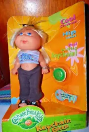 Cabbage Patch Kids Keychain Girls Doll Brand New Cordelia Carole 2/10 Bday