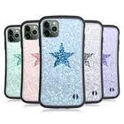 OFFICIAL MONIKA STRIGEL GLITTER STAR PASTEL HYBRID CASE FOR APPLE iPHONES PHONES