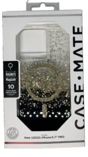 Casemate iPhone 14 Pro Max Anti-microbial with Magsafe Karat Onyx