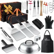 Griddle Accessories Kit, 131 Pcs Flat Top Accessories for Blackstone, Heavy D...