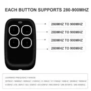 NEW 280-868MHZ Multi-frequency Universal Gate Door Clone Cloning Remote Control