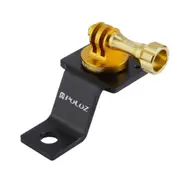 Aluminum Alloy Motorcycle Fixed Holder Mount Tripod Adapter For Go Pro 5 Session Gold