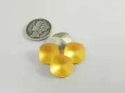 Sunflower Matte F (12mm) Swarovski 4470 Cushion Cut Stones
